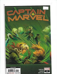 Captain Marvel #4 NM Carnero 2nd Print Variant Marvel Comics NW03