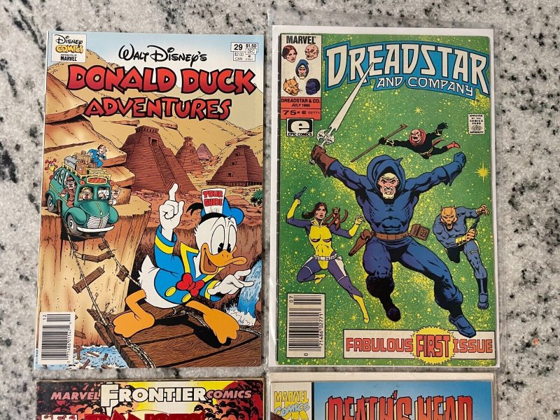 4 Marvel Comics Death's Head 2 9 Dances Demons 1 Dreadstar 1 Donald Duck 29 J970