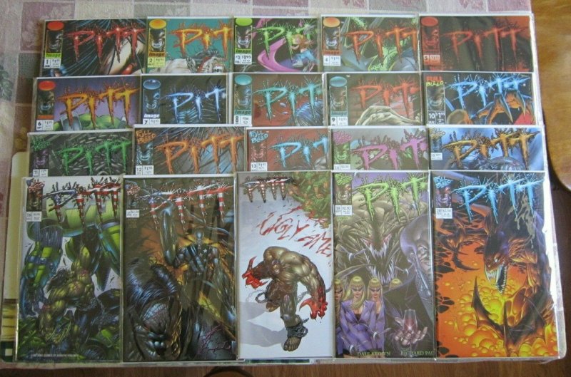 Pitt #1-20 Complete Set NM+ 9.6-9.8 High Grade Image/Full Bleed Dale Keown 1993