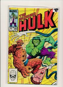 Marvel Comics Lot of 6-THE INCREDIBLE HULK  #289-294 1983 VF (PF487) 