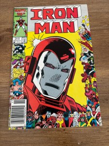 Iron Man # 212 NM- Marvel Comic Book 17 J438