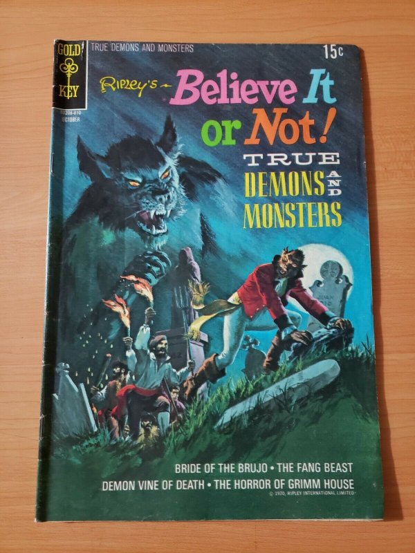 Ripley's Believe It or Not #22 ~ FINE - VERY FINE VF ~ 1970 Gold Key Comics