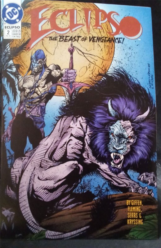 Eclipso #2 1992 DC Comics Comic Book