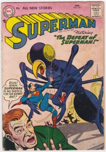 SUPERMAN -#110-1957-DC-ATTACK OF THE GIANT ANTS 