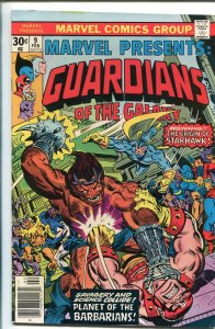 MARVEL PRESENTS  #9 1977-GUARDIANS OF THE GALAXY-STARMAN ORIGIN-fn/vf