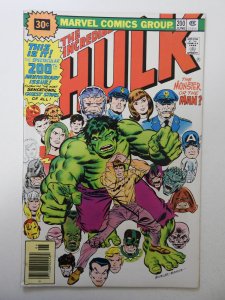The Incredible Hulk #200 (1976) VF Condition! MVS intact! 30 cent price variant!