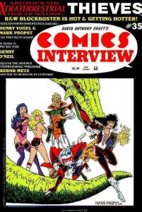 Comics Interview #35 FN; Fictioneer | save on shipping - details inside