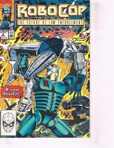 Lot Of 2 Marvel Comic Books Robocop #2 and Heroes for Hire #9   ON4