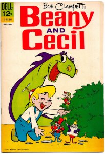 BEANY AND CECIL #4 & #5 (1963) 7.0 FN/VF Great Willie Ito Art • BEANYLAND map!