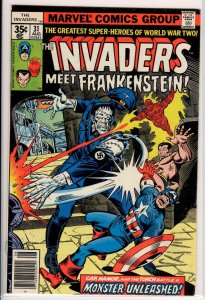 The Invaders #31 Regular Edition (1978) 7.5 VF-