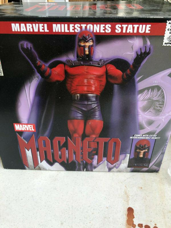 Magneto Statue Marvel Milestones Diamond Select 2007 X-Men  #107/1000 with COA