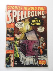 Spellbound #11 (1953) FR/GD Cond 3 in cumulative spine split, cover detached