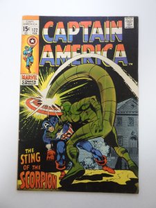 Captain America #122 (1970) VG condition