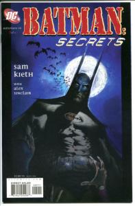 BATMAN SECRETS #1 2 3 4 5, NM+,  Sam Kieth, Joker, Asylum, more SK in store, 1-5