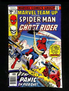 Marvel Team-up #58 Spider-Man Ghost Rider!