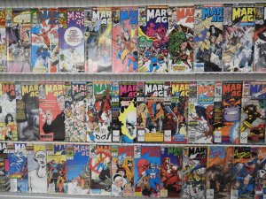 Huge Lot of 180+ Comics W/ Marvel Age and Marvel Universe! Avg FN- Condition!