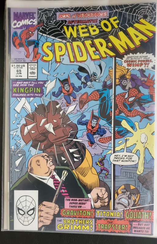 Web of Spider-Man #65 (1990)