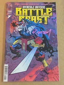BATTLE BEAST #1 IMAGE 2025 SIGNED RYAN OTTLEY MAIN COVER 1ST PRINT NM W/COA