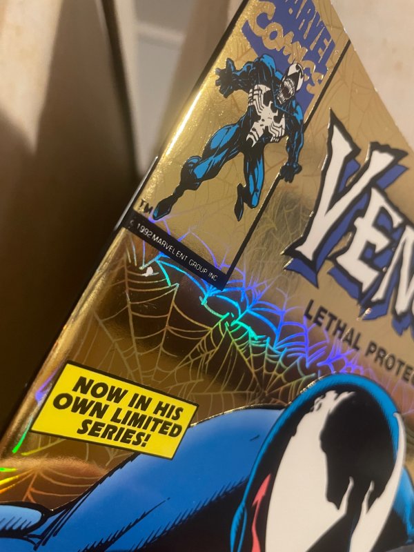 Venom: Lethal Protector #1 Gold Cover (1993) Venom