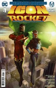 ICON & ROCKET SEASON ONE (2021 DC) #1 CVR A TAURIN CLARKE