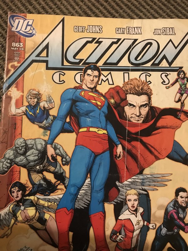 Action Comics #863 : DC 5/08 Gd; low grade reader