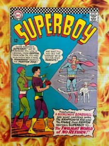 Superboy #128 (1966) - Krypto Cover - Nice Grade !