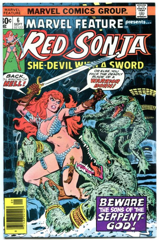 MARVEL FEATURE #1 2 3 4-7, VF/NM, Red Sonja She-Devil, Sword, 1975,more in store