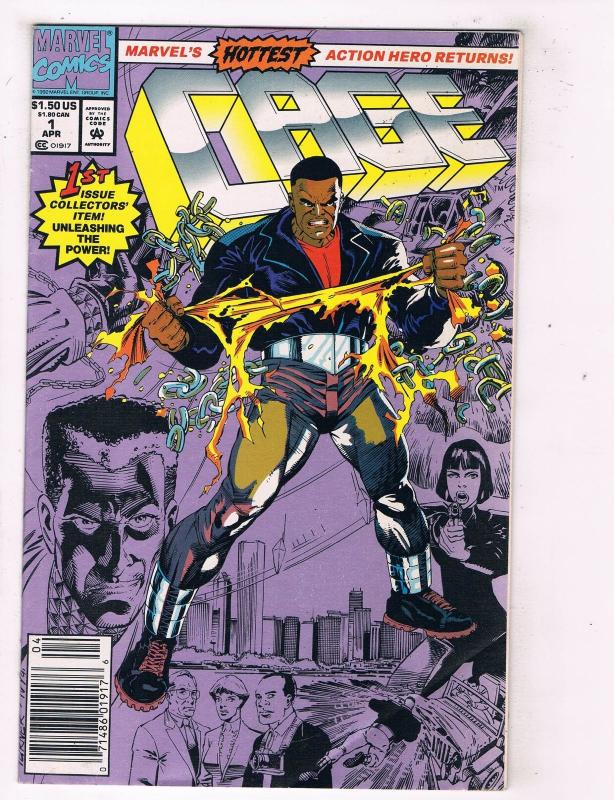 Cage (1992 1st Series) #1 Marvel Comic Book Luke Chicago Hardcore HH3