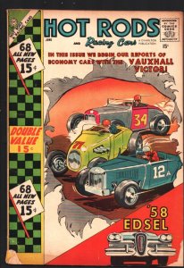 Hot Rods and Racing Cars #35 1958-Giant issue-Don Perlin & Pete Morisi story