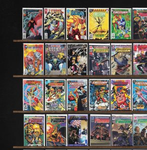Huge Lot 150+ Comics with The Flash, Firearm, L.E.G.I.O.N., The Kindred & More!