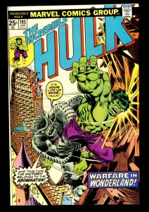 Incredible Hulk (1962) #195 VF 8.0