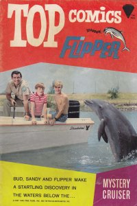 Top Comics: Flipper #1 GD ; K.K | low grade comic Dolphin