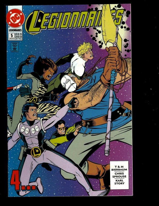 12 Legionaires DC Comics #1 2 3 4 5 6 7 8 9 10 11 12 Kid Quantum Sci-Fi GK33