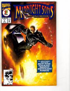 10 Marvel Comics Kung Fu 124 Two In One 95 Midnight Sons 1 Wolverine + MORE J227