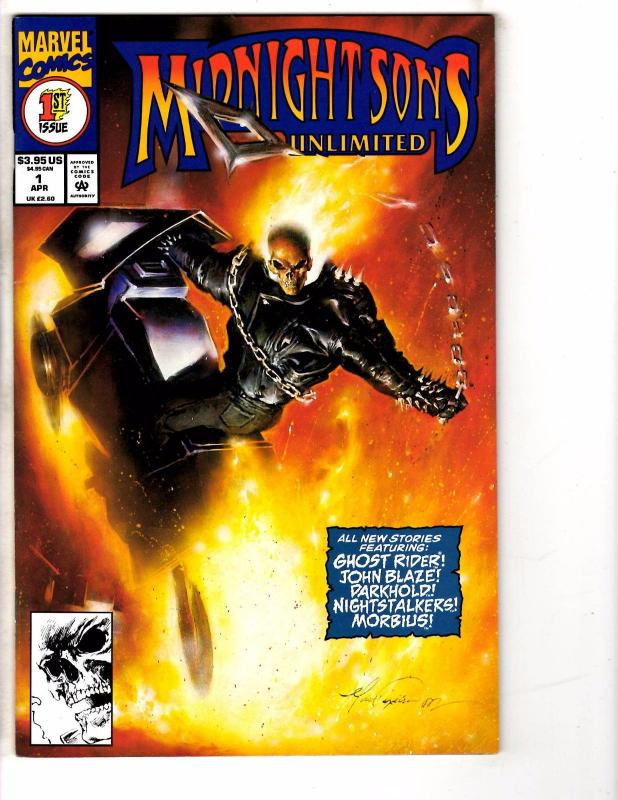 10 Marvel Comics Kung Fu 124 Two In One 95 Midnight Sons 1 Wolverine + MORE J227