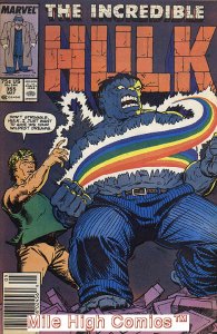 HULK  (1962 Series) (#1-6, #102-474, #600-635)(INCREDIB #355 NEWSSTAND Near Mint