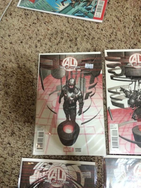 Age Of Ultron 1 2 3 4 5 6 7 8 9 10 All Nm/M Near Mint Variant Collection! C Pics