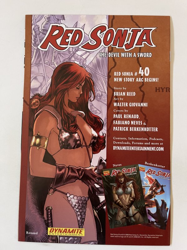 Red Sonja #39 - NM (2008)