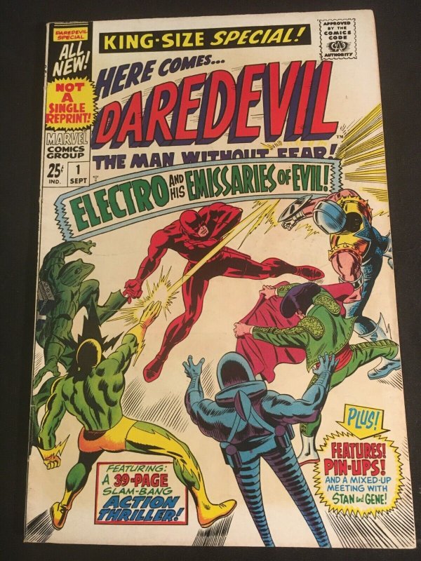 DAREDEVIL King-Size Special #1 Fine Condition