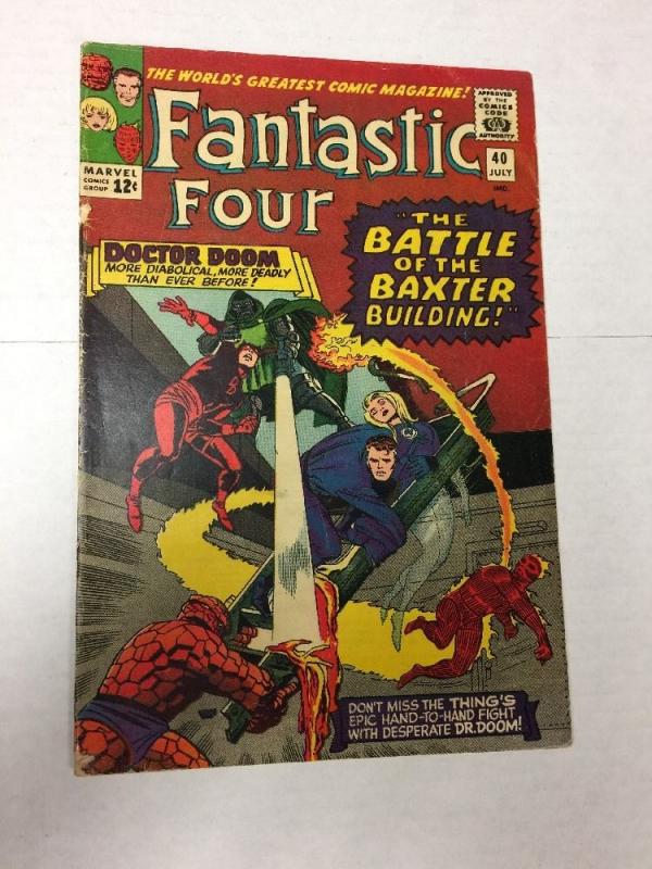 Fantastic Four 40 4.0 Very Good Vg