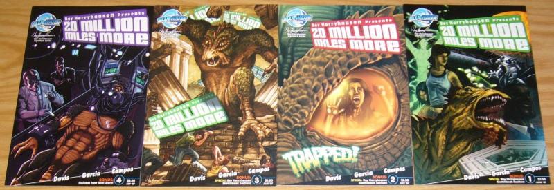 Ray Harryhausen Presents 20 Million Miles More #1-4 VF/NM complete series 2 3