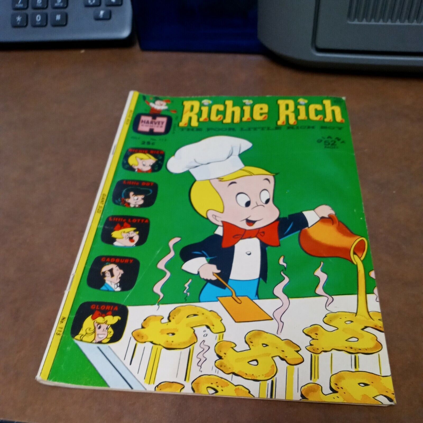 Richie Rich 8 Issue Bronze Age Comics Lot Run Set Collection Harvey Cartoon Comic Books