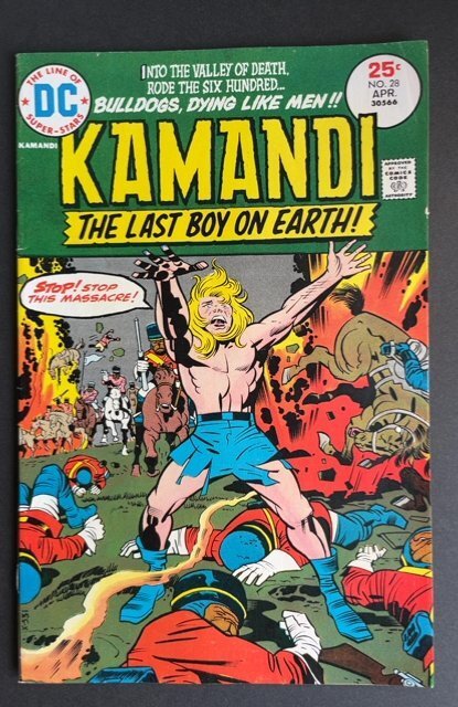 Kamandi, The Last Boy on Earth #28 (1975)