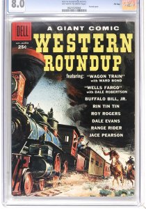 Western Roundup #25 (1959) CGC 8.0 VF