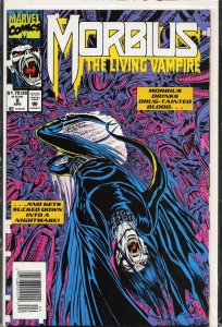 Morbius: The Living Vampire #8 (1993) Morbius
