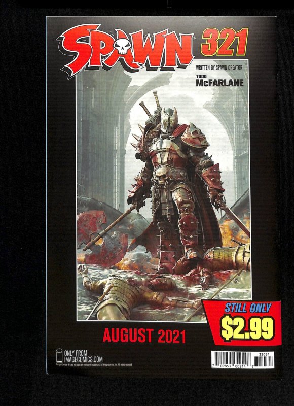 Spawn #320 Francesco Mattina Variant