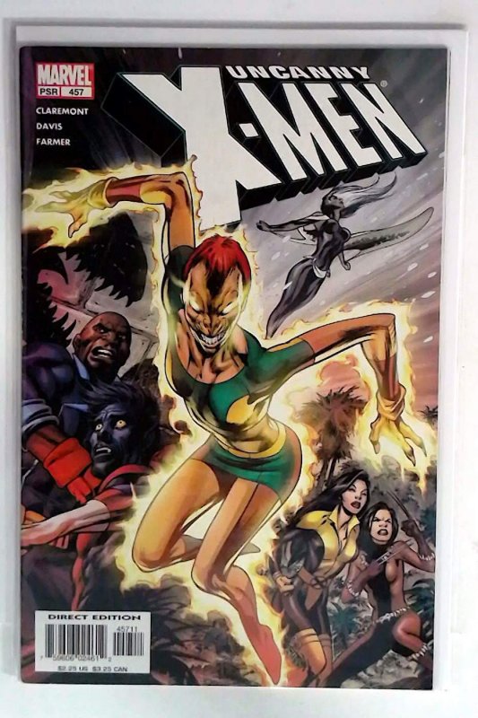 Uncanny X-Men #457 (2005) Marvel Storm Nightcrawler Bishop 1st Print Comic Book
