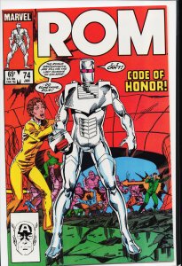 Rom #74 (1986) Rom