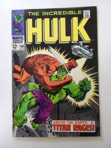 The Incredible Hulk #106 (1968) FN/VF condition
