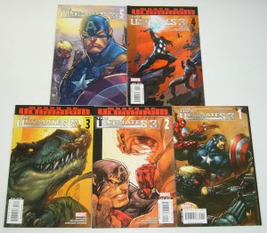 the Ultimates 3 #1-5 VF/NM complete series - joe madureira - avengers - marvel